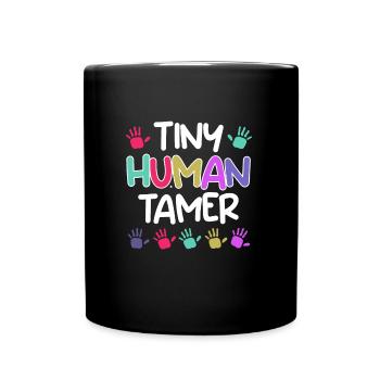 Jardin d’enfants Kinderzähmer Jardin d’enfants Erzieher - Mug uni - noir - Devant