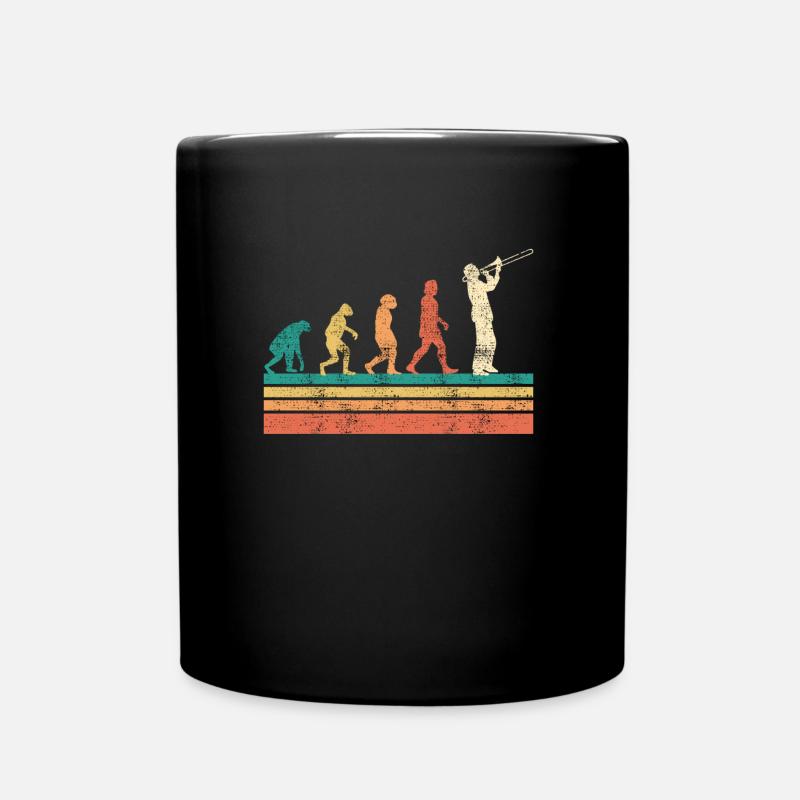 Musicien tromboniste l’évolution trombone - Mug uni - noir