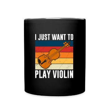 Musician Concert Mir reichts ich spielen Geviolin jetzt - Full Colour Mug - black - Front