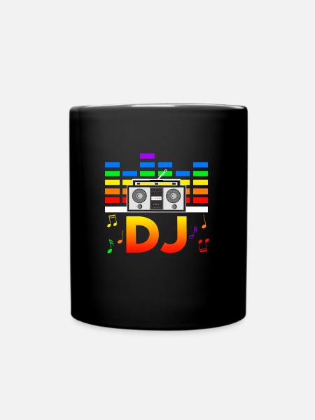 Festival Rave Techno Disco DJ Festival - Mug uni - noir