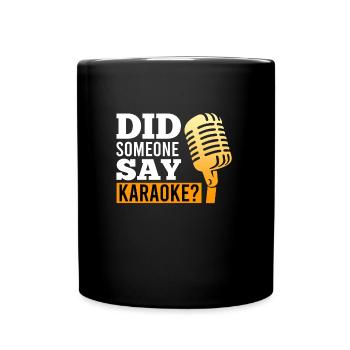 242371419f4283ffbcc22e073612edb5 english5400Hat j - Full Colour Mug - black - Front