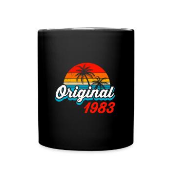 1983 Anniversaire 40 ans - Mug uni - noir - Devant