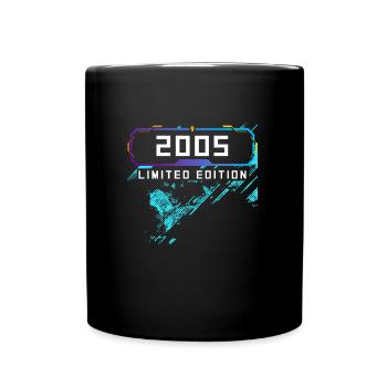 Edition Limitée 2005 18ème anniversaire 18 ans - Mug uni - noir - Devant