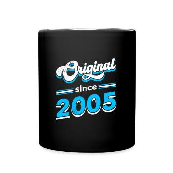 Original since 2005 18 years 18th birthday boy - Full Colour Mug - black - Front