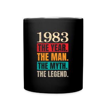 40e anniversaire homme 40 ans hommes - Mug uni - noir - Devant
