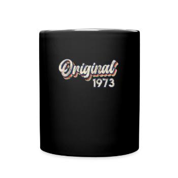 50e anniversaire Né en 1973 50 ans - Mug uni - noir - Devant