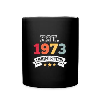 Limitée 1973 50e anniversaire 50 ans hommes - Mug uni - noir - Devant