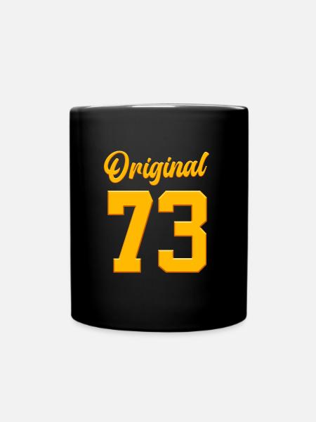 50e anniversaire Né en 1973 50 ans - Mug uni - noir