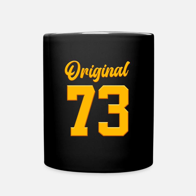 50e anniversaire Né en 1973 50 ans - Mug uni - noir