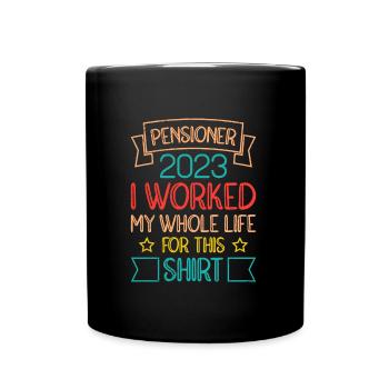 Pensioners 2023 - Full Colour Mug - black - Front