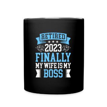 Pensioners 2023 - Full Colour Mug - black - Front