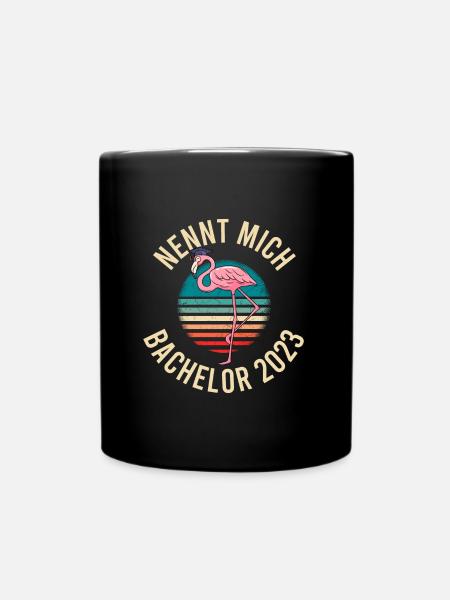 Bachelor 2023 Bachelor Abschluss 2023 - Tasse einfarbig - Schwarz