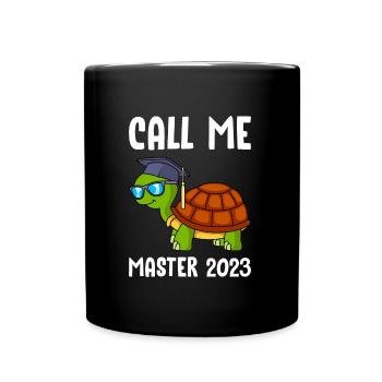 Appelez-moi Master 2023 Master Master - Mug uni - noir - Devant