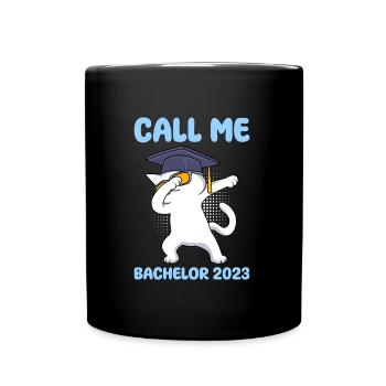 Appelez-moi Bachelor 2023 Bachelor - Mug uni - noir - Devant