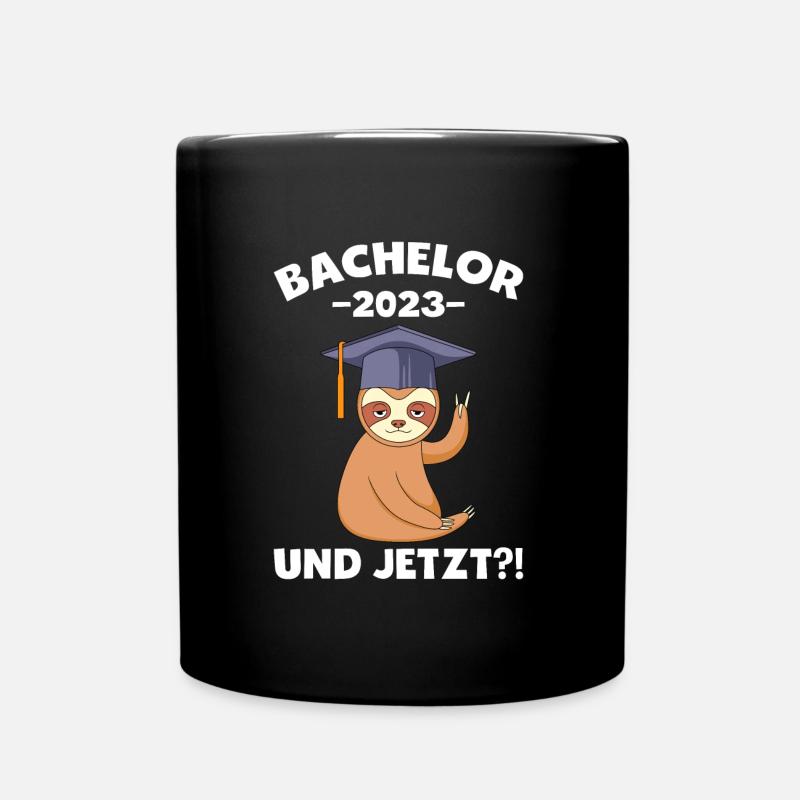 Bachelor 2023 und jetzt? - Tasse einfarbig - Schwarz