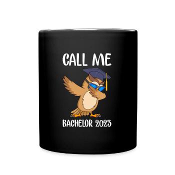 Appelez-moi Bachelor 2023 Bachelor - Mug uni - noir - Devant