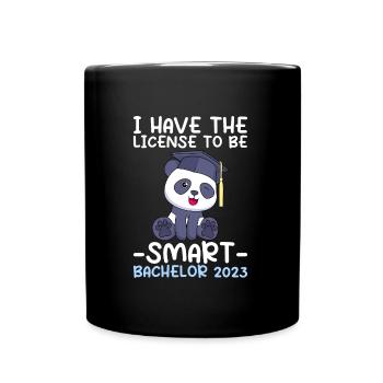 Bachelor 2023 Licence à Clever Shit - Mug uni - noir - Devant