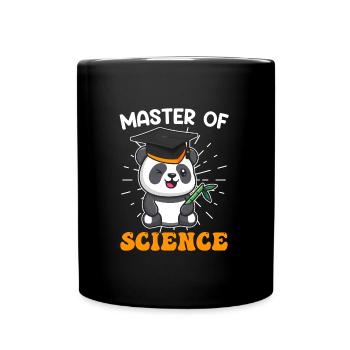 Master of Science 2023 - Mug uni - noir - Devant