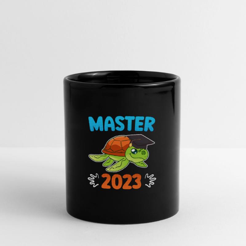 Master 2023 Studiumabschluss Studium Ende Master Tasse einfarbig