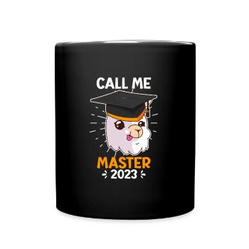 Master 2023 Graduation - Full Colour Mug - black - Front