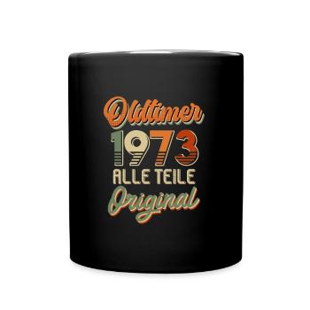 Oldtimer 50 ans 50e anniversaire - Mug uni - noir - Devant