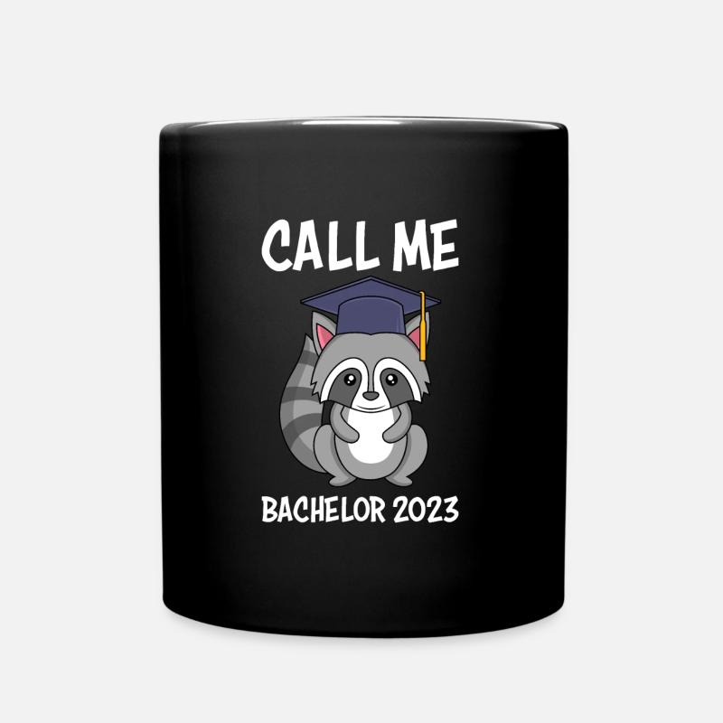 Bachelor 2023 Bachelor Abschluss 2023 - Tasse einfarbig - Schwarz