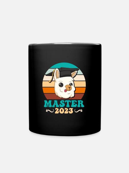 Master Abschluss Master 2023 - Tasse einfarbig - Schwarz