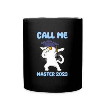 Appelez-moi Master 2023 Master - Mug uni - noir - Devant
