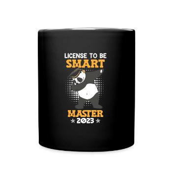 Master 2023 Master Degree - Full Colour Mug - black - Front