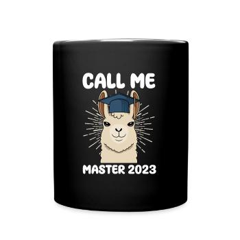 Call me Master 2023 - Full Colour Mug - black - Front
