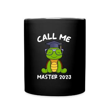 Appelez-moi Master 2023 Master - Mug uni - noir - Devant