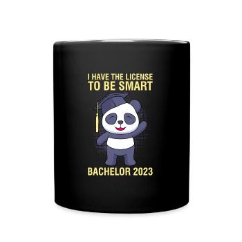 Bachelor 2023 Licence à Clever Shit - Mug uni - noir - Devant