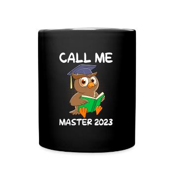 Call me Master 2023 - Full Colour Mug - black - Front