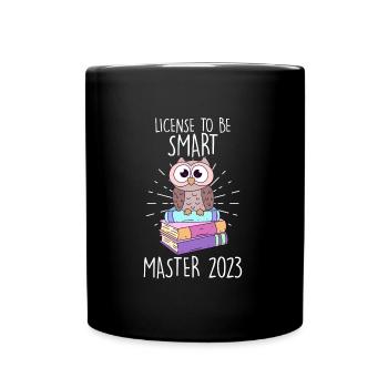 Licence pour le Smartass Master 2023 - Mug uni - noir - Devant