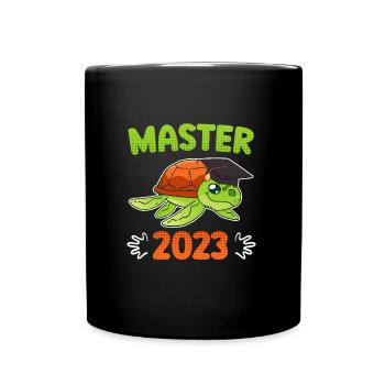 Master 2023 Fin de Master - Mug uni - noir - Devant