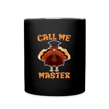 Appelez-moi Master 2023 - Mug uni - noir - Devant