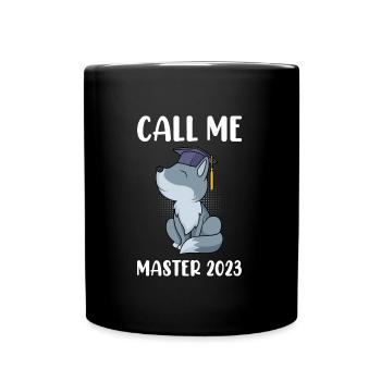 Appelez-moi Master 2023 Master - Mug uni - noir - Devant