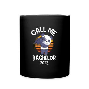 Appelez-moi Bachelor 2023 - Mug uni - noir - Devant