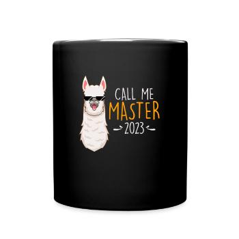 Études Fin de Master 2023 Master - Mug uni - noir - Devant