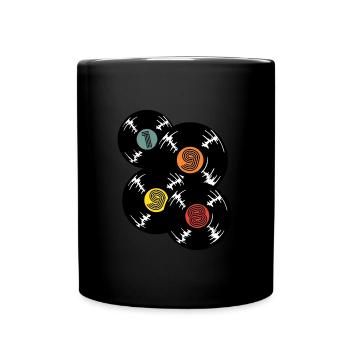 Millésime 1998 - Mug uni - noir - Devant