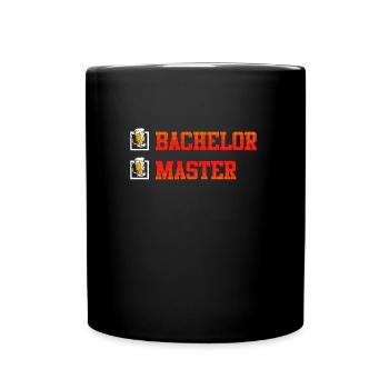 Baccalauréat complété Master - Mug uni - noir - Devant