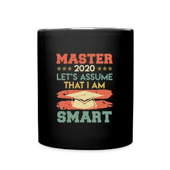 Enfin Master de fin d’études Master 2020 - Mug uni - noir - Devant
