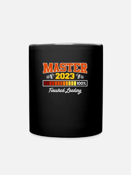Masterabschluss 2023 Master Abschluss - Tasse einfarbig - Schwarz