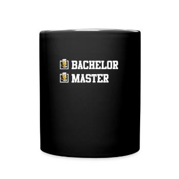 Baccalauréat complété Master - Mug uni - noir - Devant