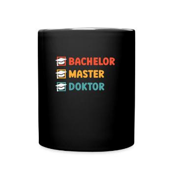 Licence Master Doctorat - Mug uni - noir - Devant
