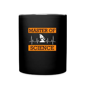 J’ai ma maîtrise Master of Science - Mug uni - noir - Devant