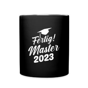 Mastered Master 2023 Master Degree - Mug uni - noir - Devant