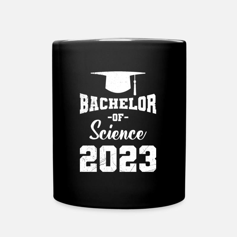 Bachelor of Science 2023 Bachelor Degree - Full Colour Mug - black
