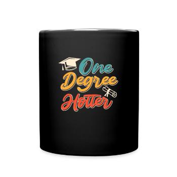 Un baccalauréat chaud - Mug uni - noir - Devant