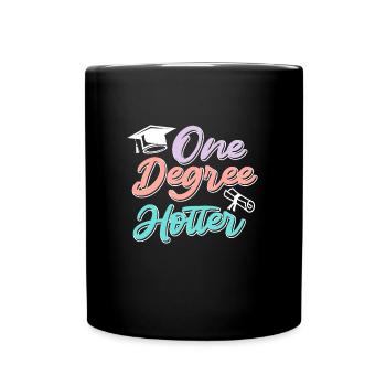 Un baccalauréat chaud - Mug uni - noir - Devant